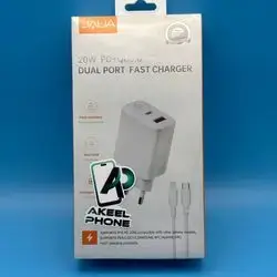 JAUA 20W Dual usb fast charger( TYPE-C )