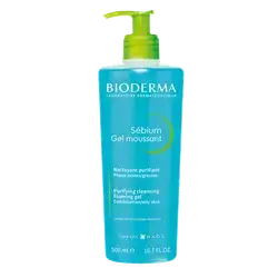 Sebium Purifying Cleansing Foaming Gel 500ml _ BIODERMA