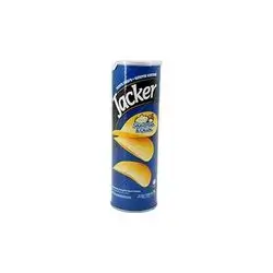 Jacker Sour Cream Onion Potato Crisps 110G