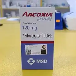 Arcoxia 120mg 7 tablets Orginal MSD