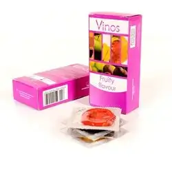 Vinos fruity flavor condom