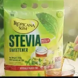 Tropicana Slim Stevia Sweetener 100 sachetsترۆپیکانا