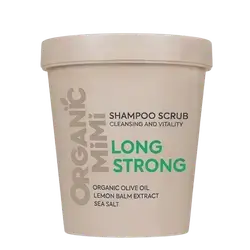 Shampoo Scrub Cleansing and Vitality Long Strong 310g _ ORGANIC MiMi