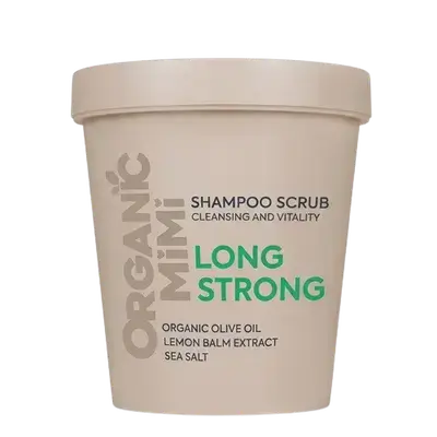 Shampoo Scrub Cleansing and Vitality Long Strong 310g _ ORGANIC MiMi
