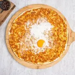 Lahmacun With Egg - Large