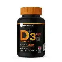 VITAMIN D3 5000IU CHEWABLE TABS TOPCURE