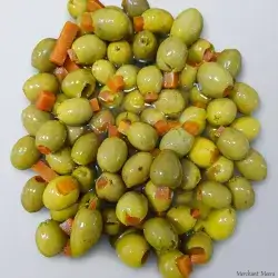 Stuffed Olives with Carrot