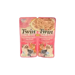 Twin Packs Tuna & Chicken Recipe in Tuna Broth 2×40g