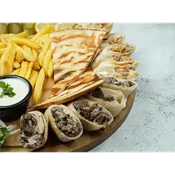 Mixed Shawarma Meal (Chicken + Beef)