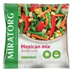 Miratorg Frozen Mexican Mix Vegetables, 400g