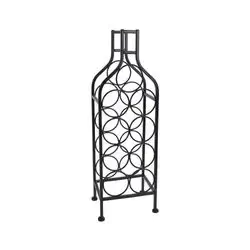 Wine Rack Metal For 9 Bottles