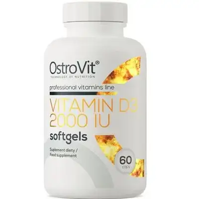 Vitamin D3 2000IU - 60 Caps