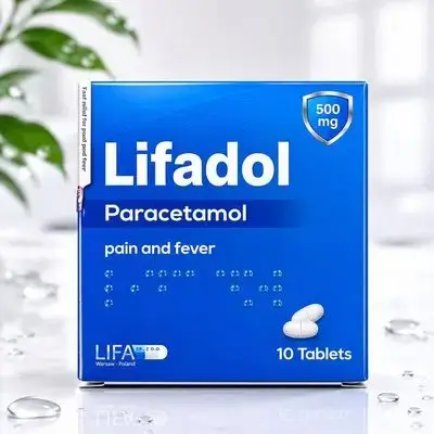 Lifadol Paracetamol 500mg 10Tablets