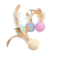 E584 cat scratching balls