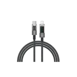 Maxco MS03CL Braided Cable 27W Type-c to Lightning with Digital Display 200CM