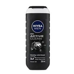 Active Clean Shower Gel 250ml _ NIVEA