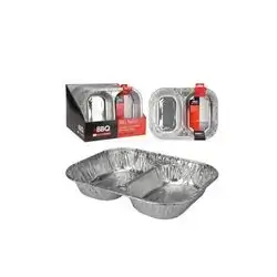Alumınum Tray Set 35X26X6Cm 2Pcs