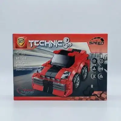 Lego Red Car 142 Pcs