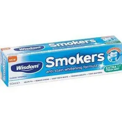 wisdom smoker toothpaste