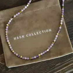 Lilac Stone Necklace