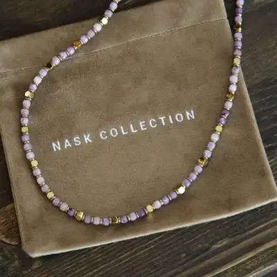 Lilac Stone Necklace