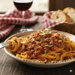 meat pasta