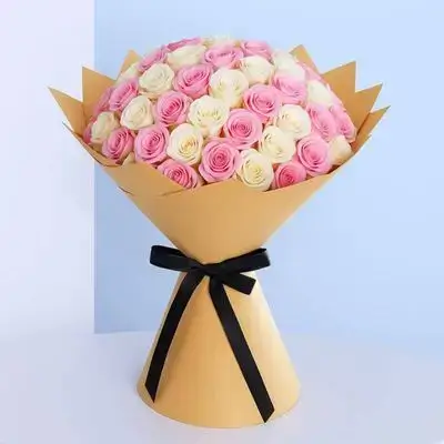 Imported Rose Bouquet – 80 Flowers