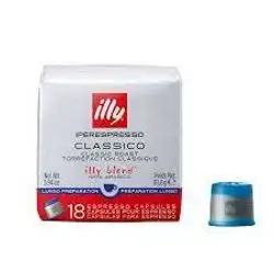 illy Classico Lungo Coffee Capsules – 18 Capsules – 100% Arabica