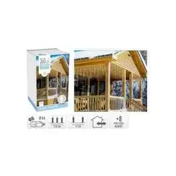Icıcle Crıstmas Lıghts 360Led Lıghts Ww 8F