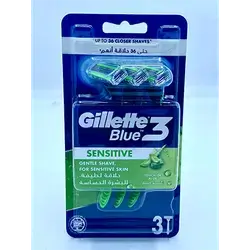 Gillette Blue 3 Razor for Sensitive Skin 3 pcs