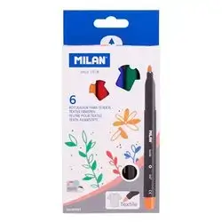 Mi̇lan Box 6 Fibrepens Textile