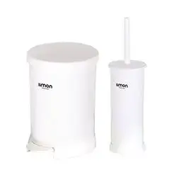 Limon Dustbin&Brush