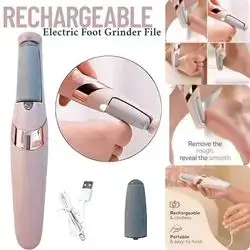 RECHARGEABLE ELECTRIC FOOT GRINDER FILE