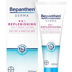 bepanthen derma replenishing daily body lotion ( very dry and sensitive skin )