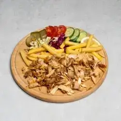 Half Plate Of Chicken Gas
