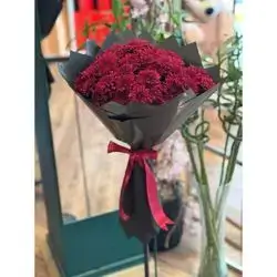 Red flowers bouquet