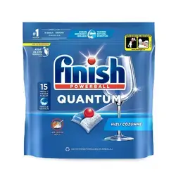 Finish Quantum Dishwasher Detergent – 15 Tablets