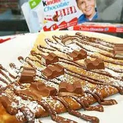 Nutella and Kinder Crepe