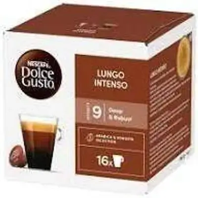 Nescafé Dolce Gusto Lungo Intenso – Intensity 9 – 16 Capsules