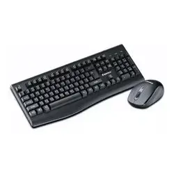 Jertech KM500 Wireless Combo Mouse & Keyboard Black