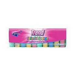 Parex Trend Dishwashing Sponge10 Pcs