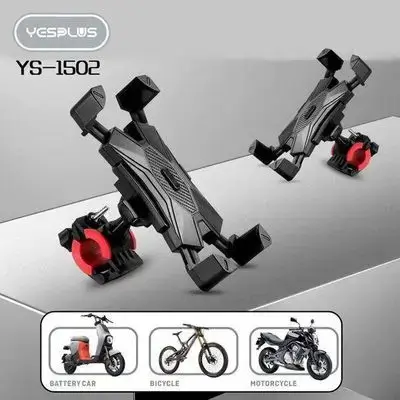 YESPLUS YS-1502 Bracket Motorbike Pram Bicycle Scooter Cellphone Holder