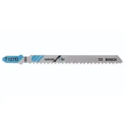 Bosch Jigsaw Blade Specialforalu T127D 5 Pcs