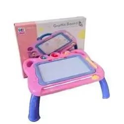 Graffiti Board-White Bord For Kids-Pink