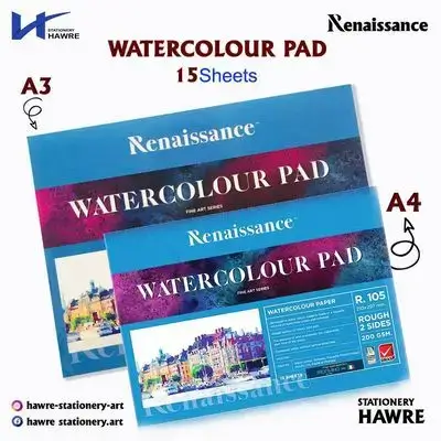 WaterColour Pad- Renaissance A4