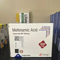 Mefenamic Acid 500mg 20 capsules