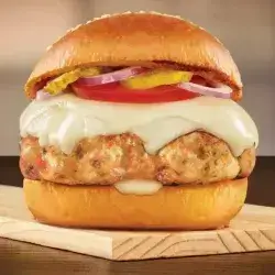 Chicken Burger With Cheese