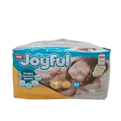 Joyful Jumbo Diapers No. 1 * 40 pieces