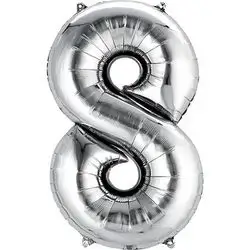 Balloon Silver 8