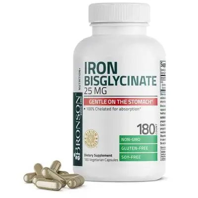 Bronson - Iron Bisglycinate 25mg